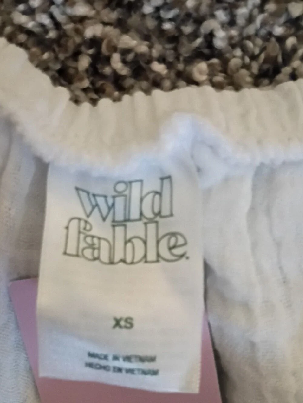 wild fable White Ruffled Mini Pajama Shorts